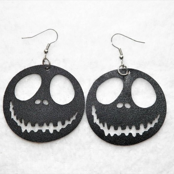 **HOST PICK" Black Christmas Skeleton Earrings Halloween Skull - Picture 5 of 5